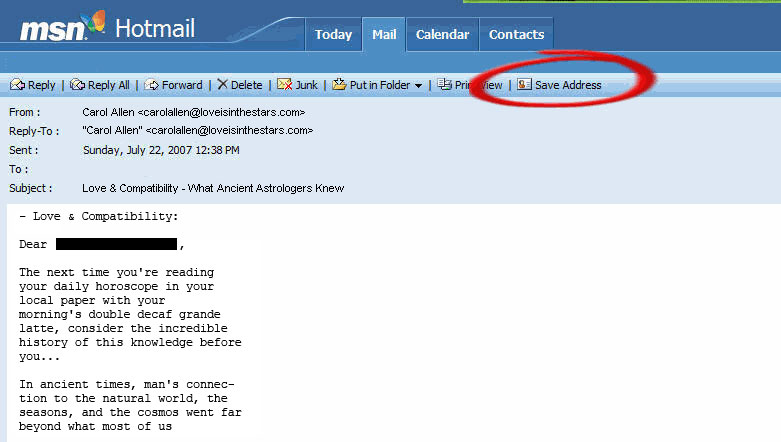 MSN Hotmail