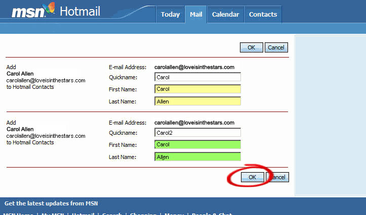 MSN Hotmail