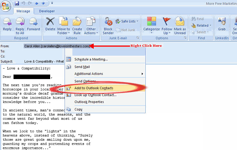 Office Outlook 2007